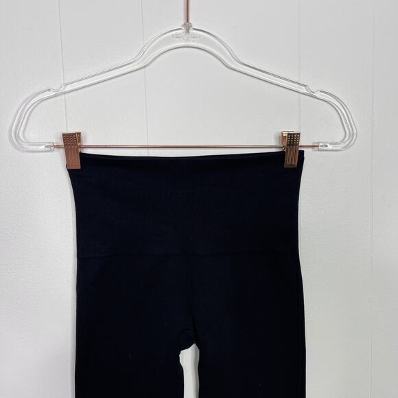 New Spanx Look At Me Know Seamless Shaping Leggings Black Small S Medium Control - Picture 3 of 8